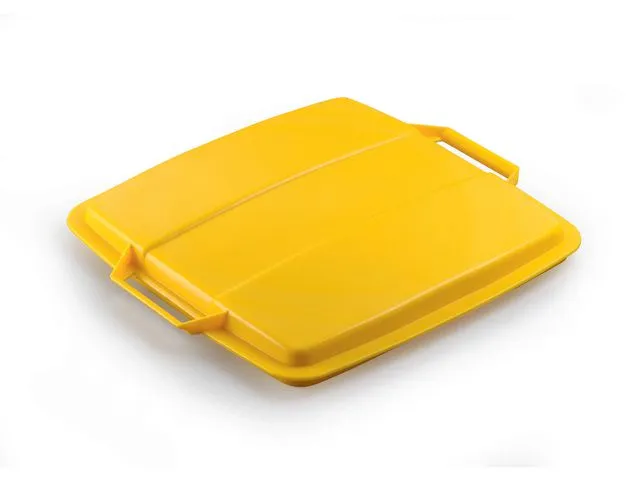 Durable Lokk DURABLE avfallsbeholder 90L gul