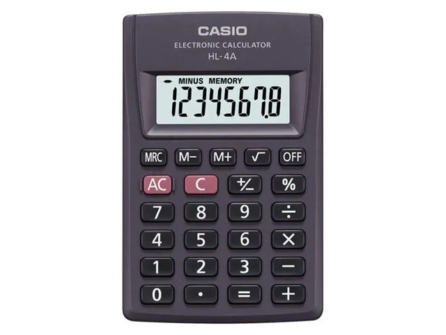 Casio Lommekalkulator CASIO HL-4A