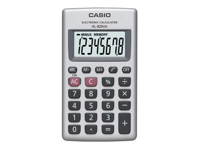 Casio Lommekalkulator CASIO HL-820VA