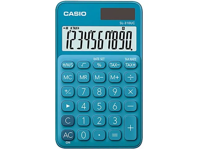 Casio Lommekalkulator CASIO SL-310UC Blå