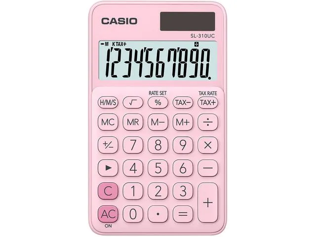 Casio Lommekalkulator CASIO SL-310UC Rosa