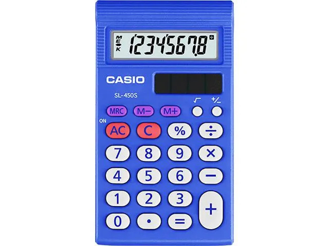 Casio Lommekalkulator CASIO SL-450S