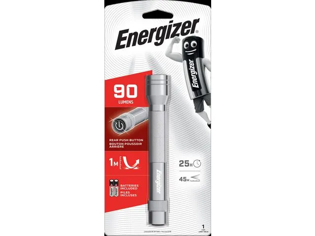 Energizer Lommelykt ENERGIZER Metal LED+2xAA