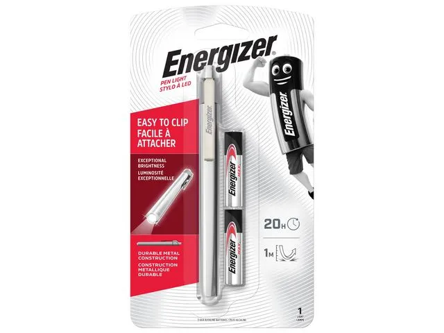 Energizer Lommelykt ENERGIZER Metal Penlight 2AAA