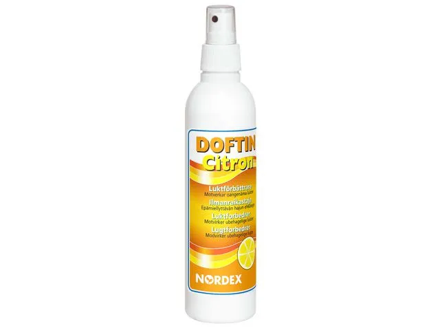 NORDEX Doftin Lemon luftfrisker, sitron, 250 ml