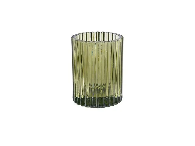 Duni Lysholder DUNI Glass 70x55mm grønn