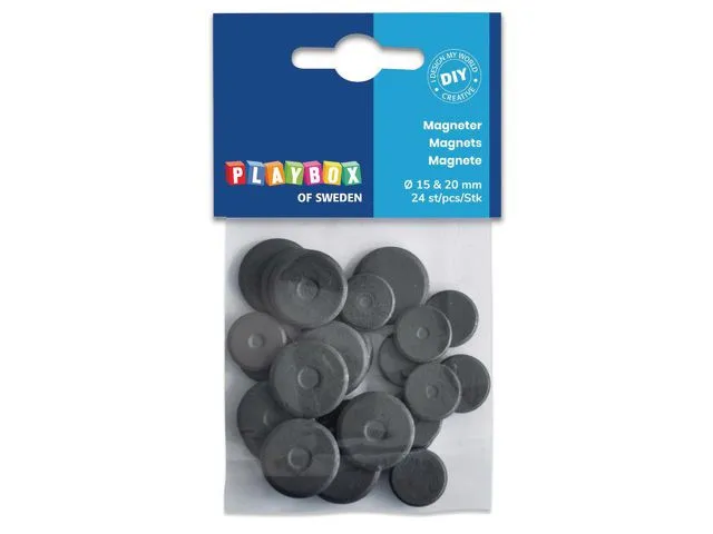 PLAYBOX Magneter diameter 15 og 20mm