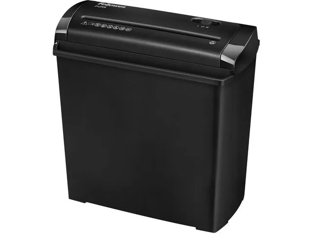 Fellowes Powershred® P-25S makuleringsmaskin med strimmelkutting