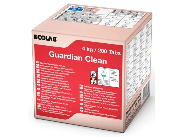 Ecolab Maskinoppvask, Guardian tablettform, 4 kg
