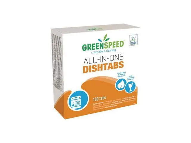 GREENSPEED Maskinoppvask GREENSPEED tab. (100)