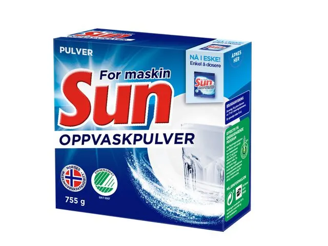 Sun Maskinoppvaskpulver SUN 755g