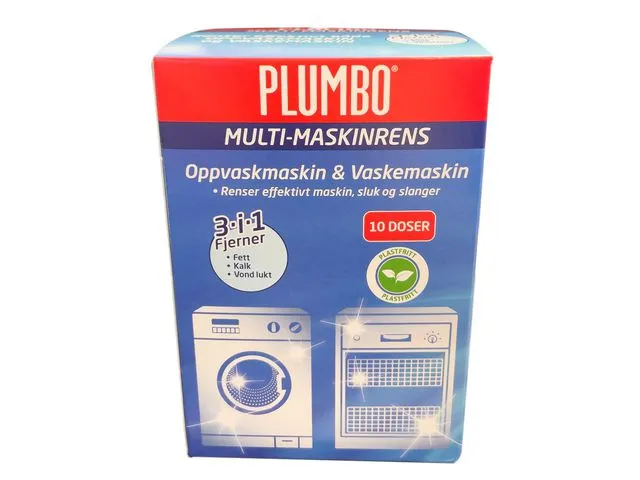 PLUMBO Maskinrens PLUMBO Multi Pulver poser(10)