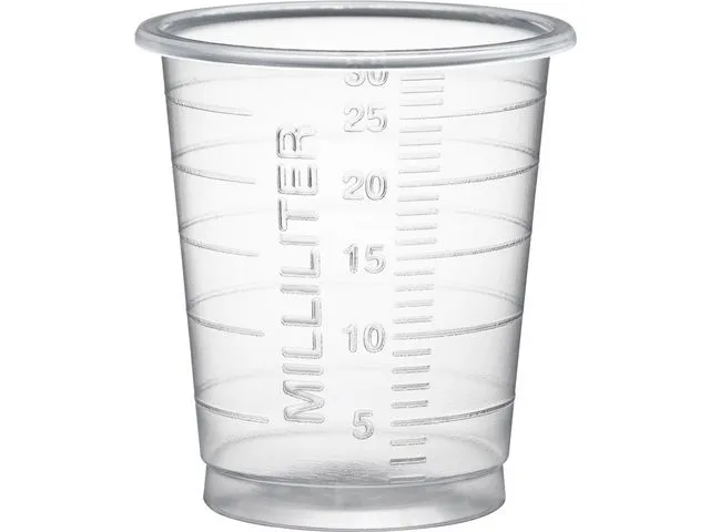Medisinbeger ECO 30ml klar (4800)