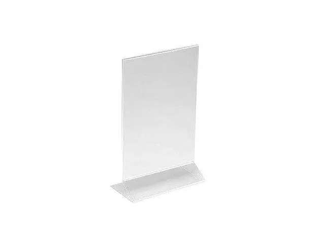 helit Menyholder HELIT A4 rett transparent
