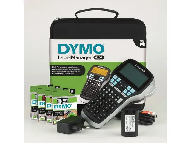 Dymo Merkemaskin DYMO LM 420P Kit case