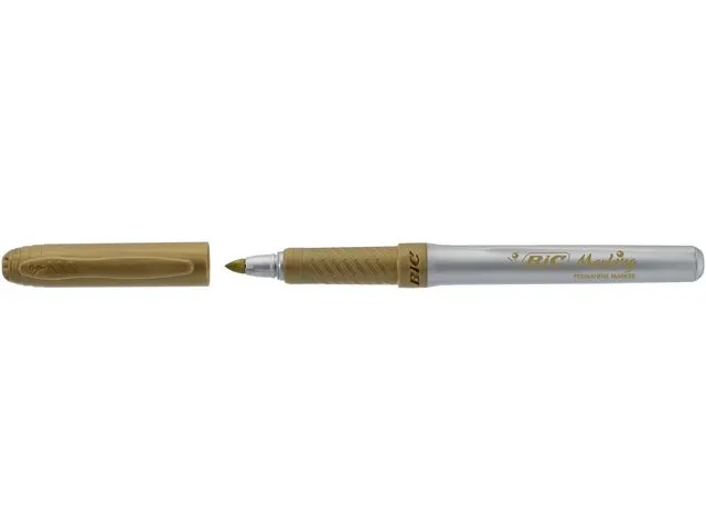 BIC® Merkepenn BIC gull / sølv (2), fp med 2 stk
