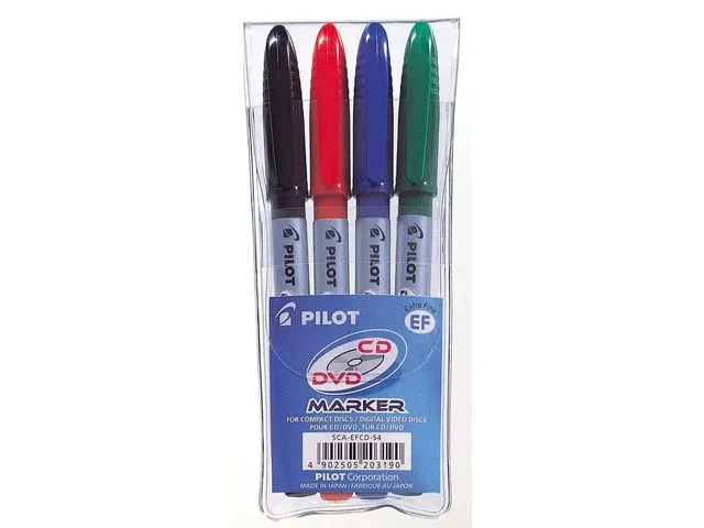 Pilot Merkepenn PILOT CD/DVD EF (4)
