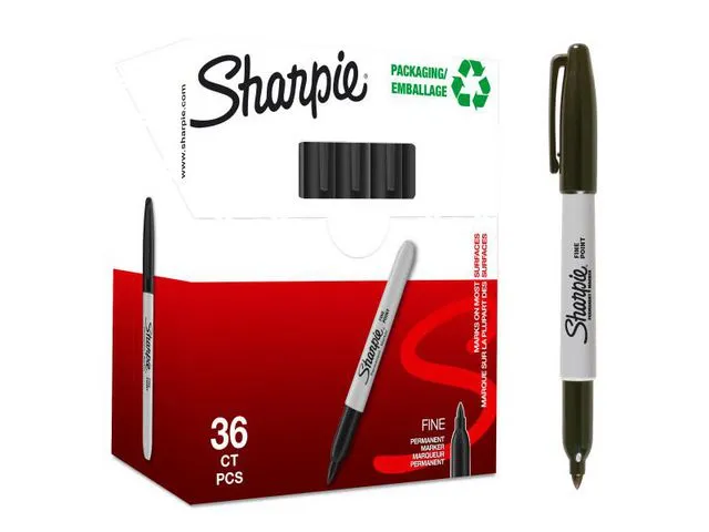 Sharpie Merkepenn SHARPIE F sort (36)