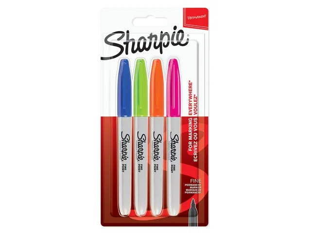 Sharpie Merkepenn SHARPIE Fun ass. (4)