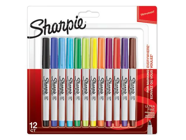 Sharpie Merkepenn SHARPIE ass. (12)