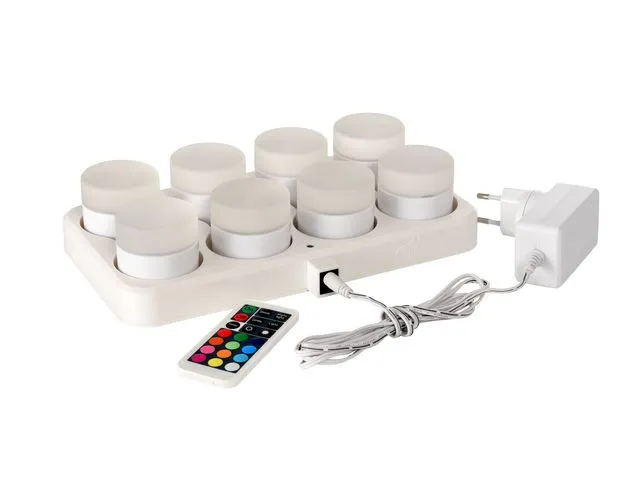 Duni Minilamp LED DUNI m/ladestajon (8)