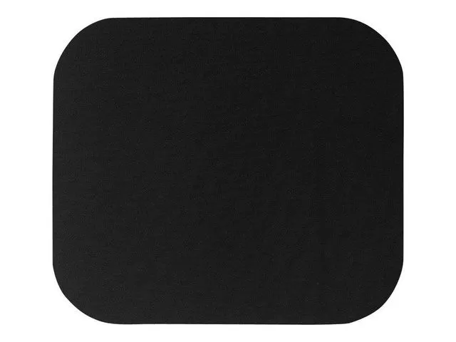 Fellowes Grunnleggende musematte, 186 x 224 x 6 mm, svart