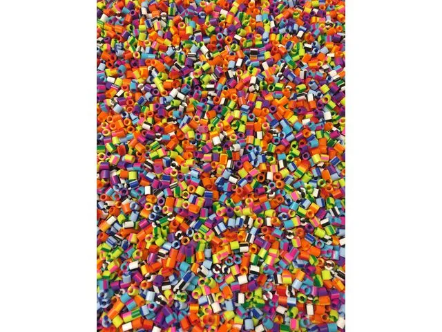 NABBI Nabbiperler i bøtte stripete (10 000)