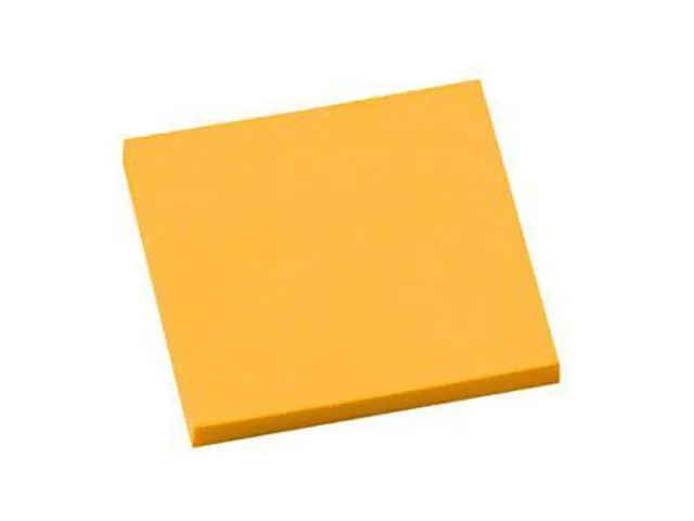 info Notatblokk INFO 75x75 neon orange