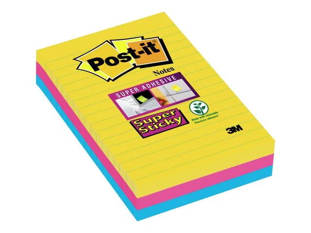 Post-it® Notatblokk POST-IT SSN 101x152lj Carn(3)