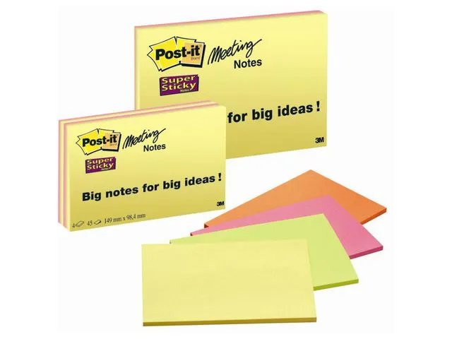 Post-it® Notatblokk POST-IT SS 203x152 Rio (4)