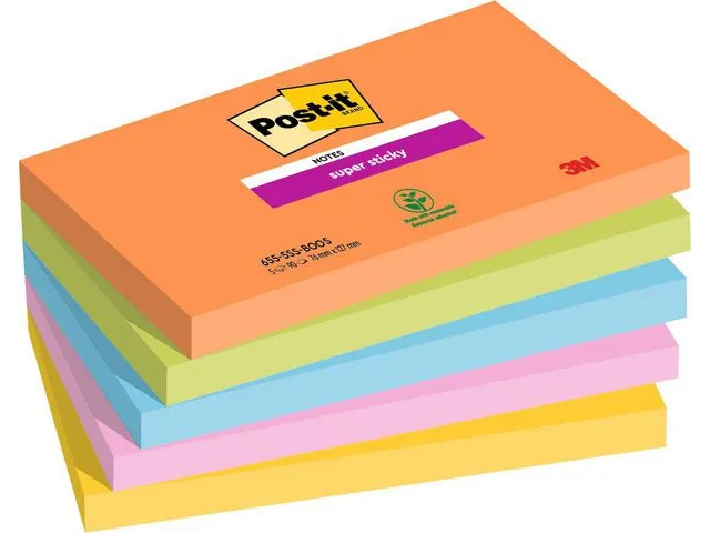 Post-it® Notatblokk POST-IT SSN 76x127 Boost (5)