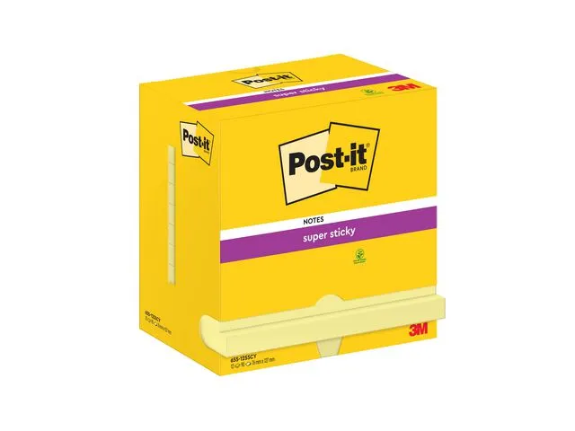Post-it® Notatblokk POST-IT SSN 76x127 gul (12)