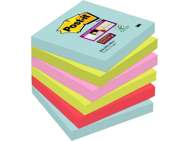 Post-it® Notatblokk POST-IT SSN 76x76 Cosmic (6)
