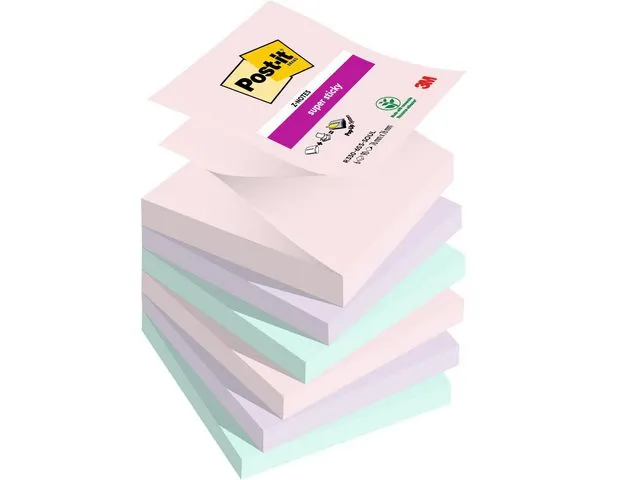 Post-it® Notatblokk POST-IT SSZN 76x76 Soulful(6)
