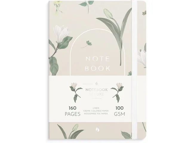 Burde Notatbok BURDE Deluxe A5 floral