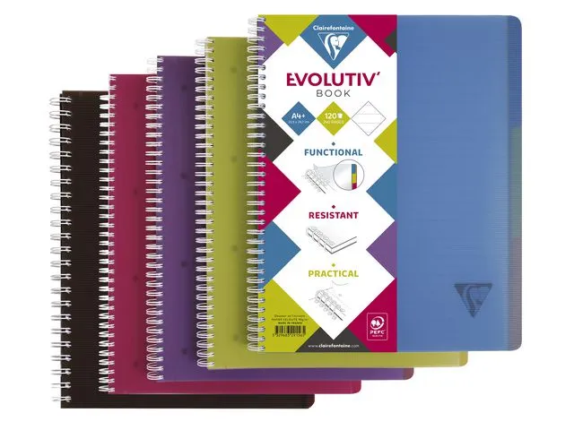 Clairefontaine Notatbok CLAIREFONTAINE Intense A4+ 90g