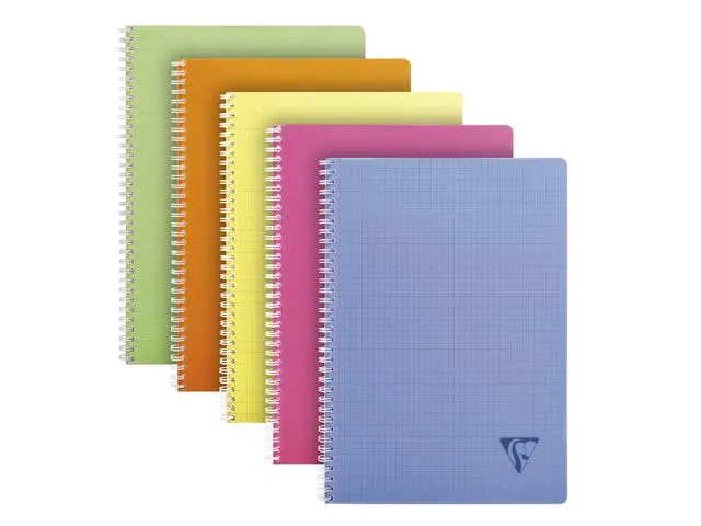 Clairefontaine Notatbok CLAIREFONTAINE Fresh A4 90g rut