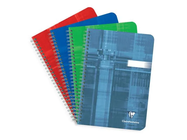 Clairefontaine Notatbok CLAIREFONTAINE A5 90g rutet