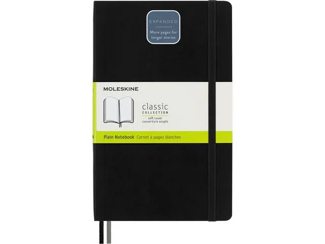 Moleskine Notatbok MOLESKINE Cl Soft L ulin sort