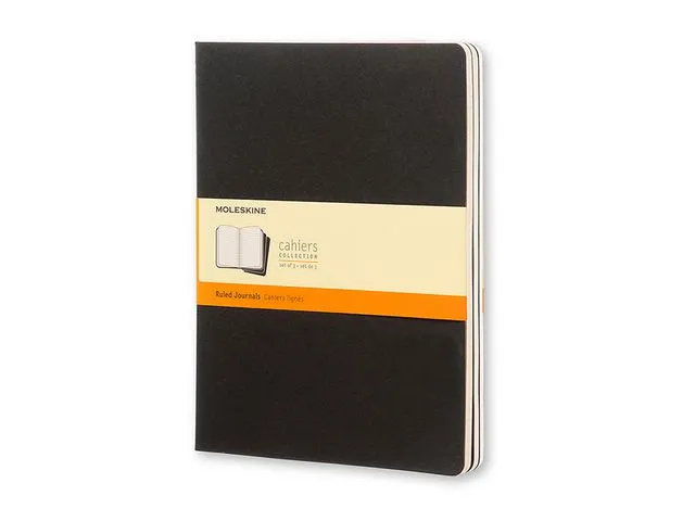 Moleskine Notatbok MOLESKINE XL linj sort (3)