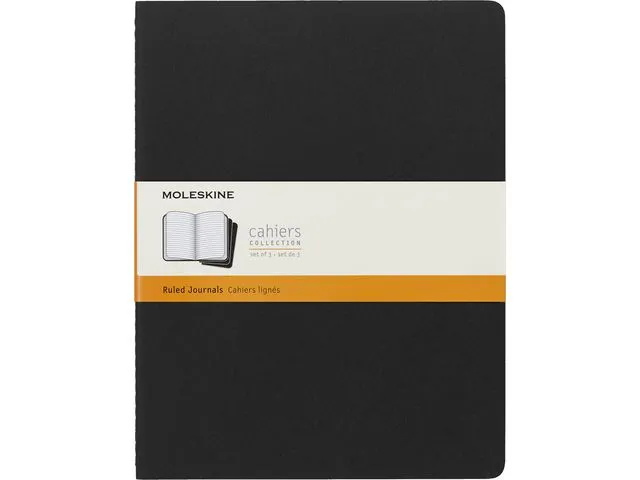 Moleskine Notatbok MOLESKINE XXL linj sort (3)