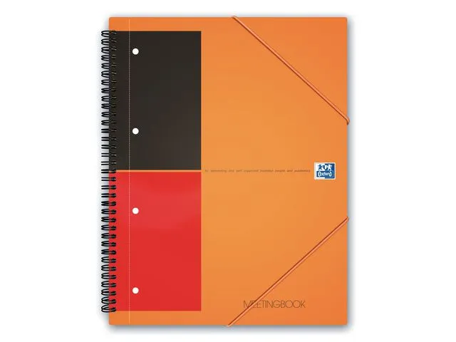 Oxford Notatbok OXFORD Int. Meetingbook A5 lin