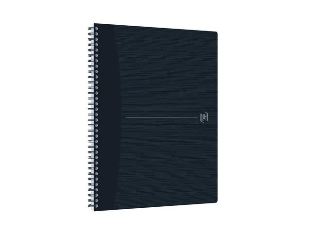 Oxford Notatbok OXFORD Origins A4+ lin 90g sort