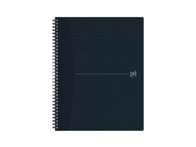 Oxford Notatbok OXFORD Origins A4+ rut 90g sort
