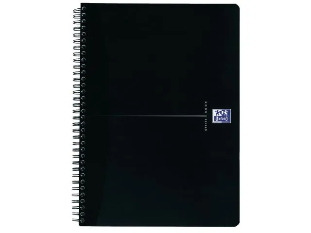 Oxford Notatbok OXFORD Smart Black A5 linjer