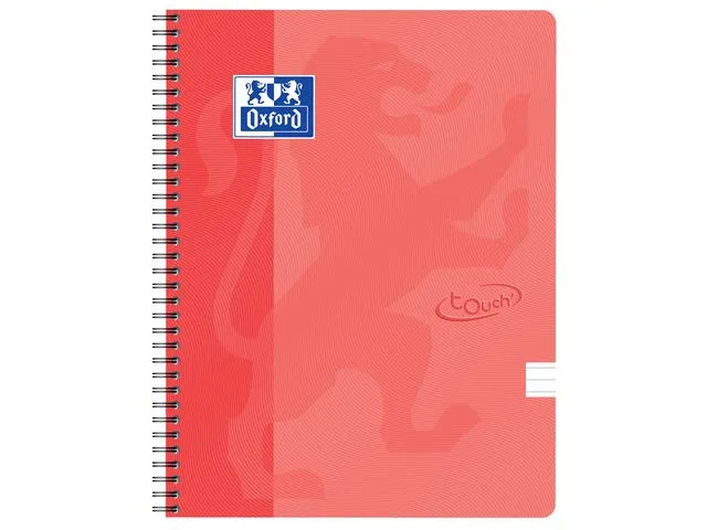 Oxford Notatbok OXFORD Touch A4+ 90g lin orange