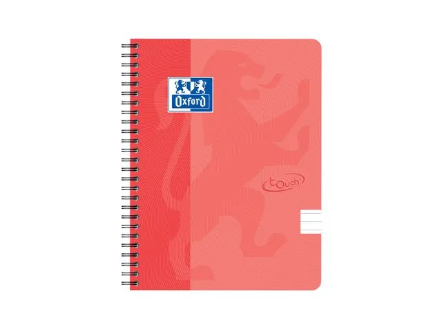 Oxford Notatbok OXFORD Touch A5+ 90g lin orange