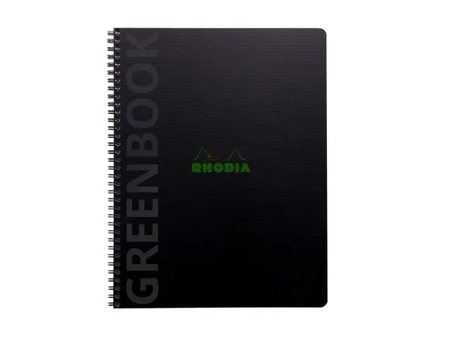 Rhodia Notatbok RHODIA GreenBook A4+ 90g linjer