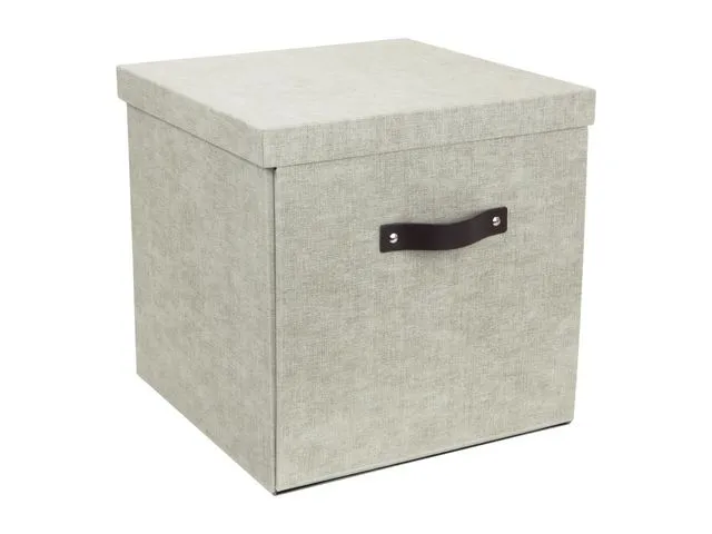 Bigso Box Oppbevaringsboks BIGSO Logan m/lokk lin