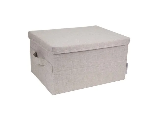 Bigso Box Oppbevaringsboks BIGSO m/lokk M beige
